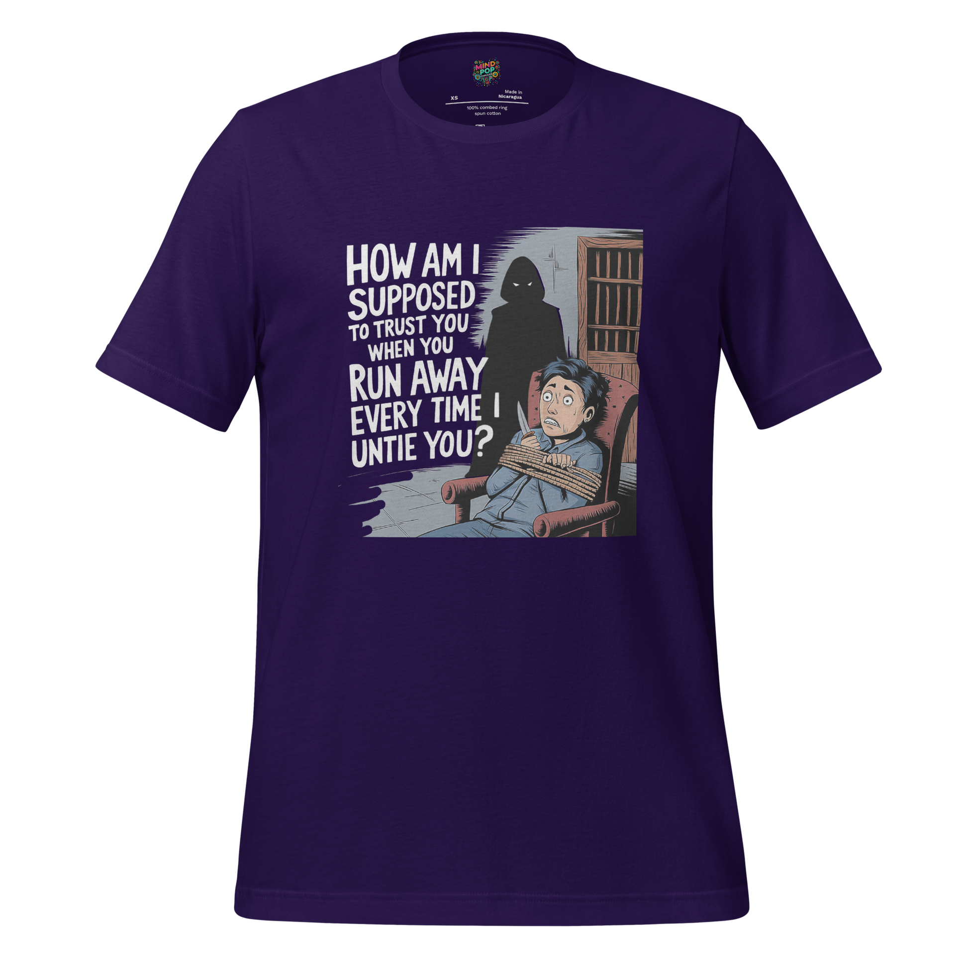 Stop Running - Lovers Shirt Team Purple