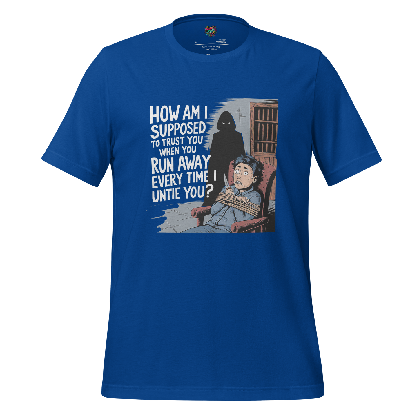 Stop Running - Lovers Shirt True Royal