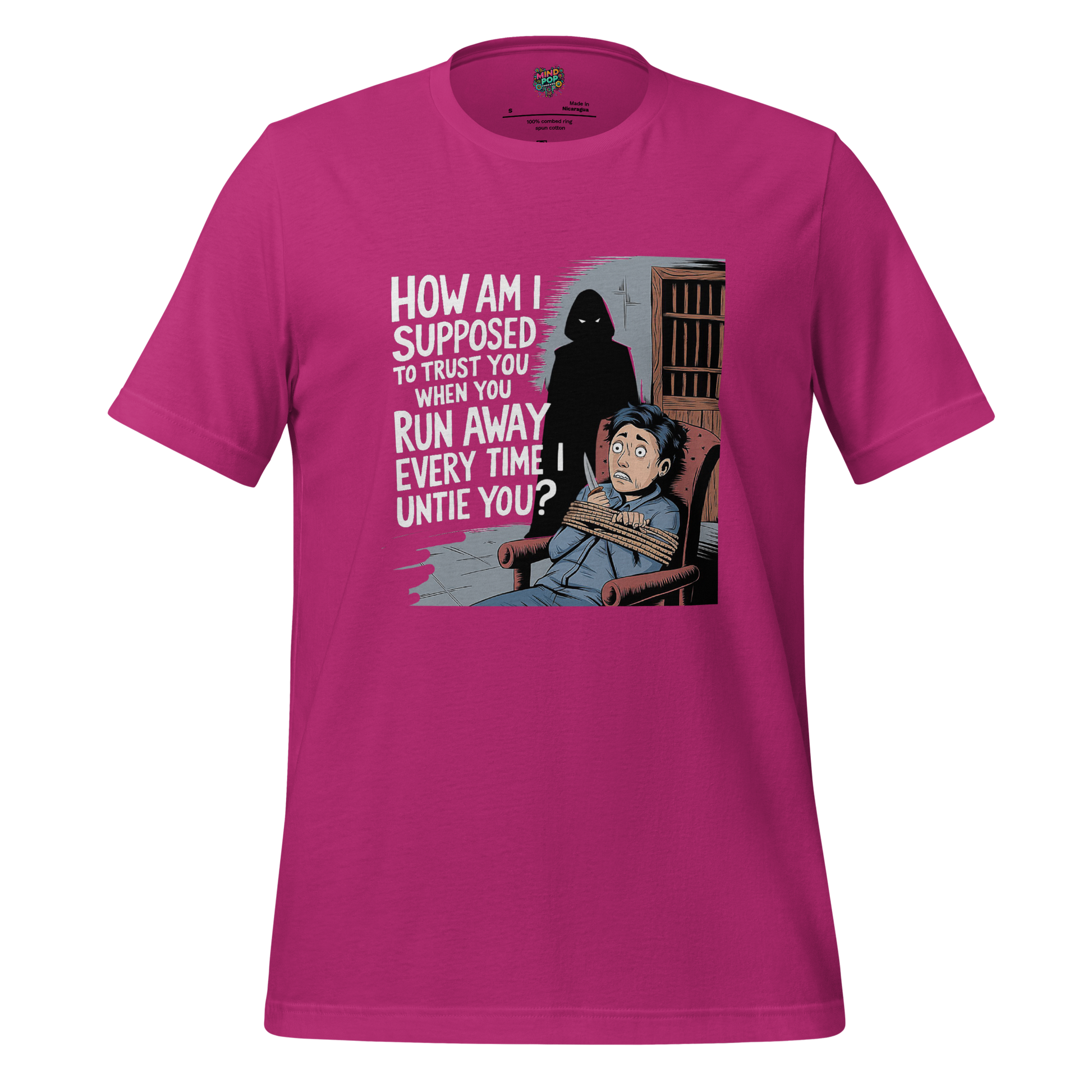 Stop Running - Lovers Shirt Berry