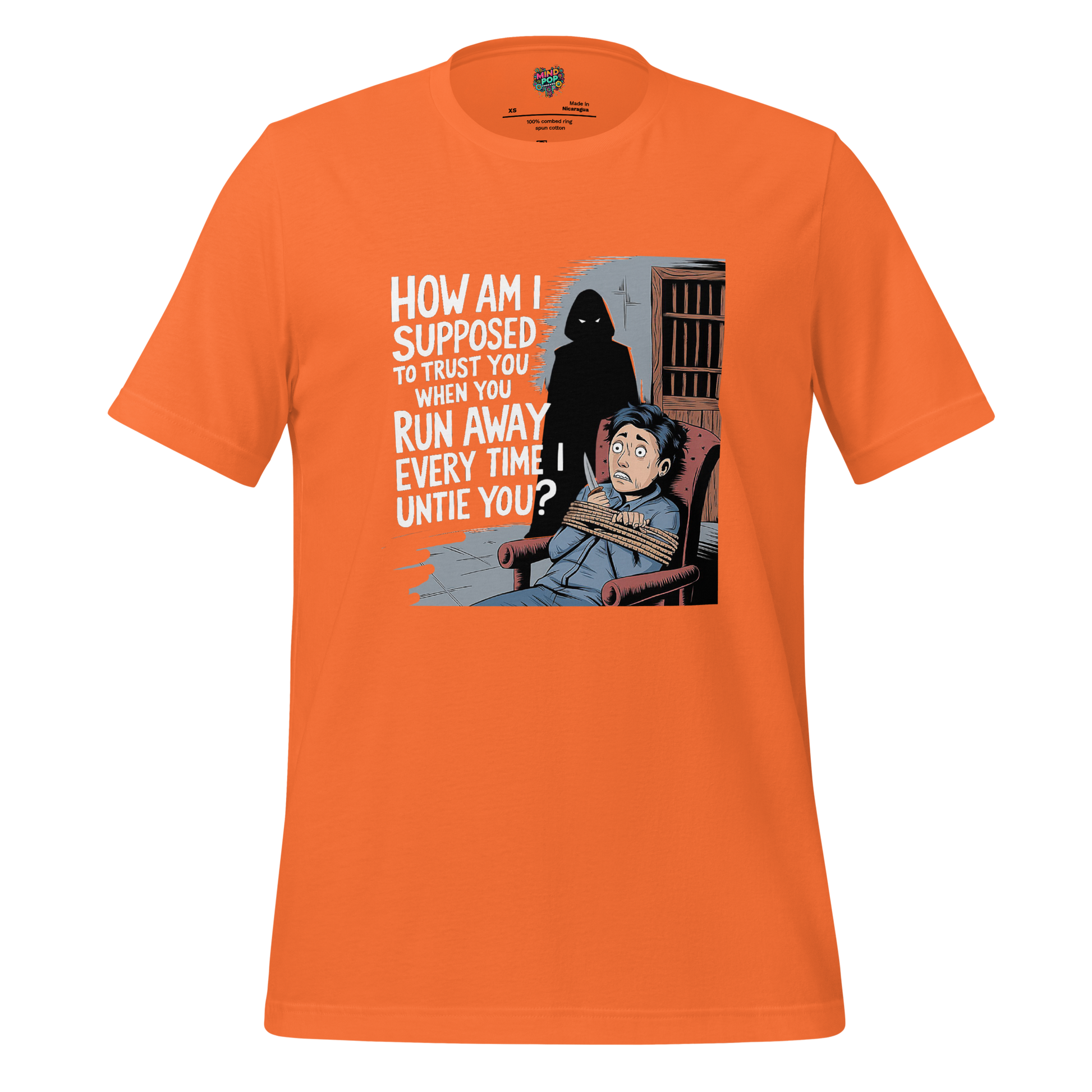 Stop Running - Lovers Shirt Orange