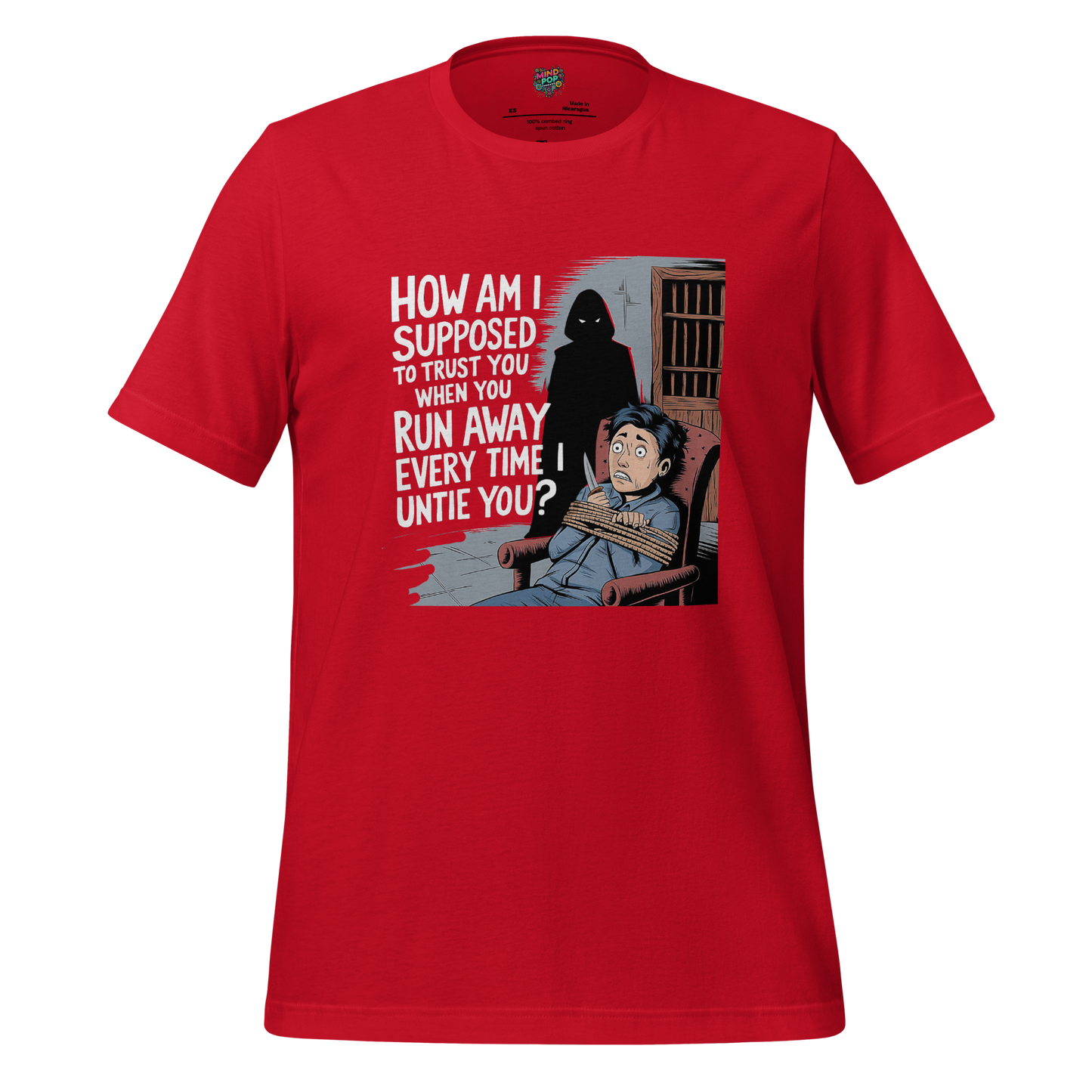 Stop Running - Lovers Shirt Red