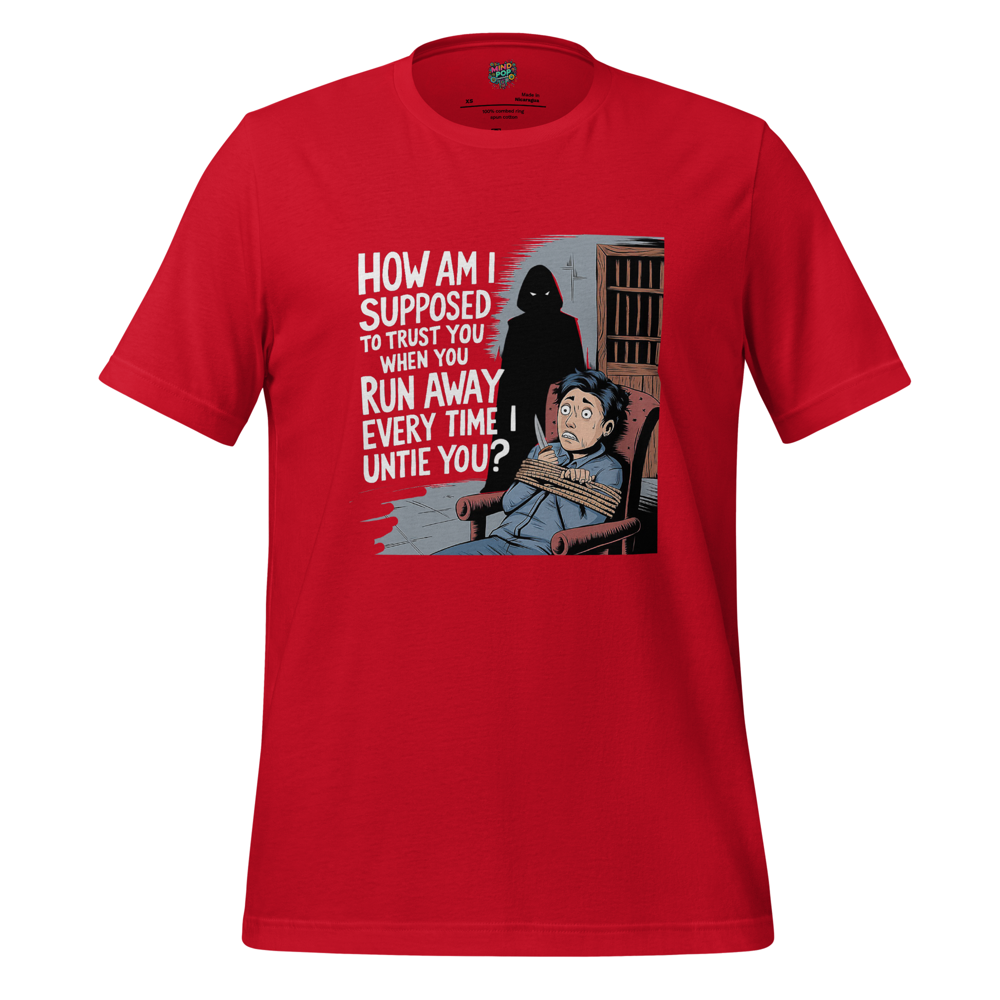 Stop Running - Lovers Shirt Red