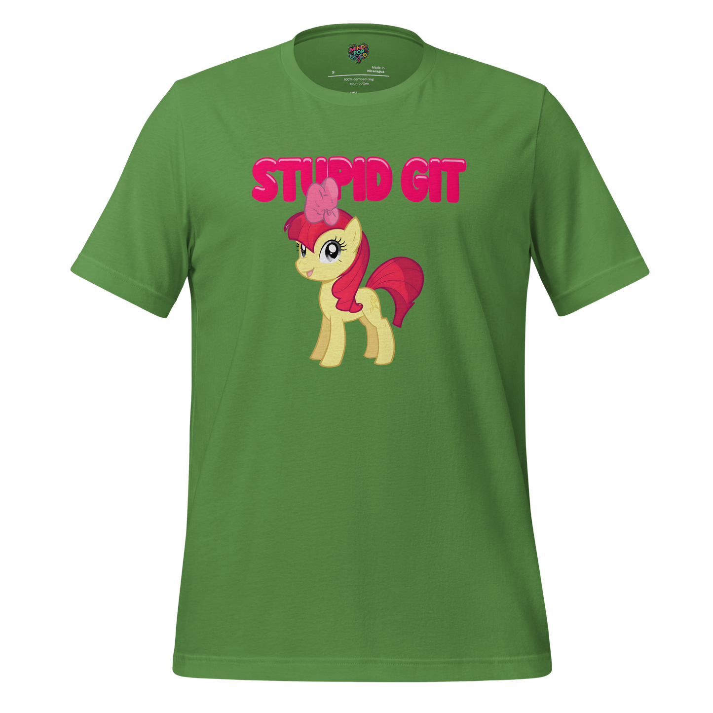 Stupid Git Unicorn Shirt Leaf