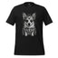 Sugar Skull Corgi Day of the Dead Cotton Shirt Vintage Black