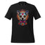 Sugar Skull Pet Memorial Cotton Shirt Vintage Black