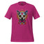 Sugar Skull Pet Memorial Cotton Shirt Berry