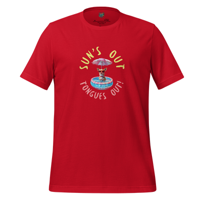 Sun’s Out, Tongues Out Shirt Red