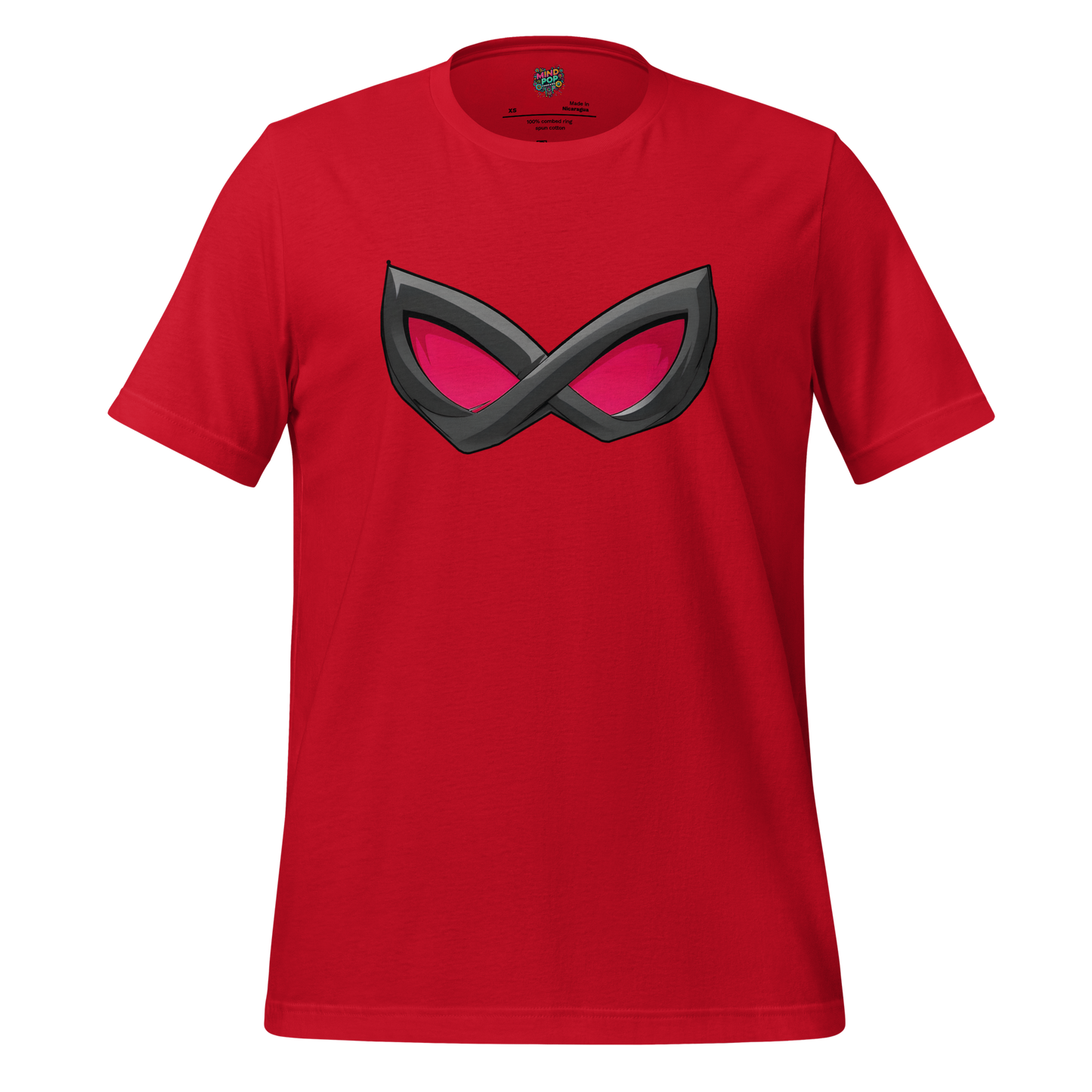 Superhero Mask Shirt Red