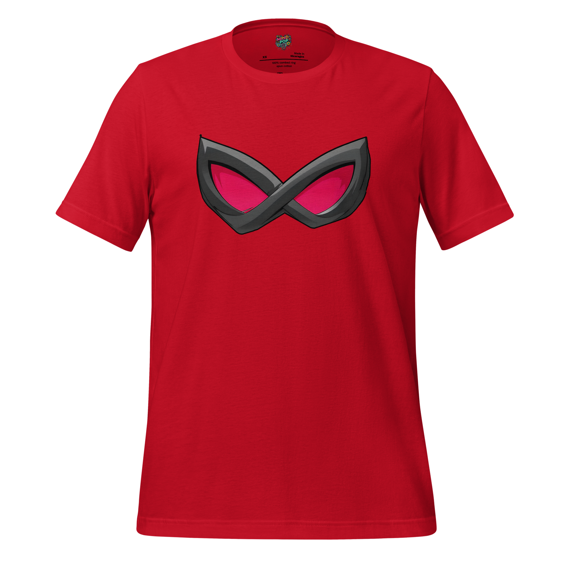 Superhero Mask Shirt Red