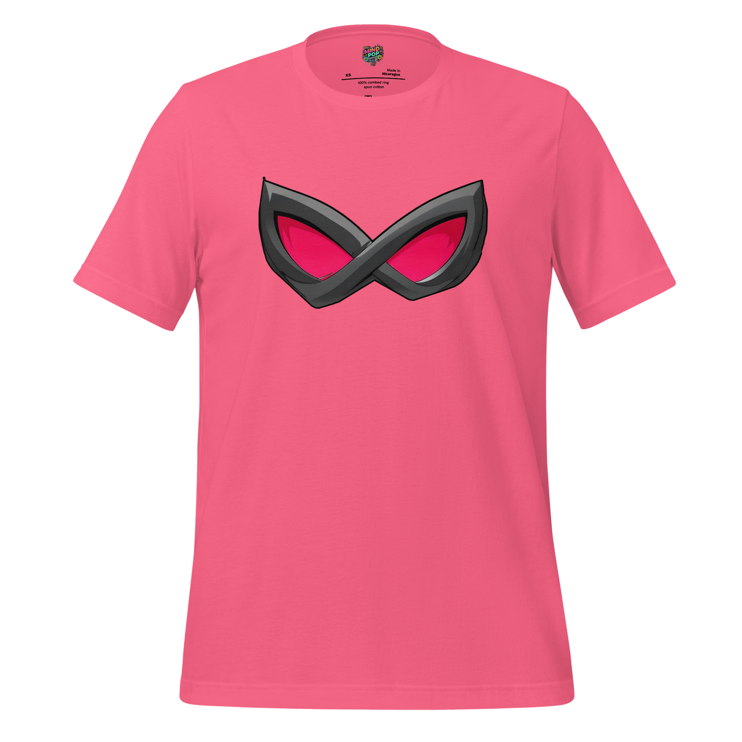 Superhero Mask Shirt Charity Pink