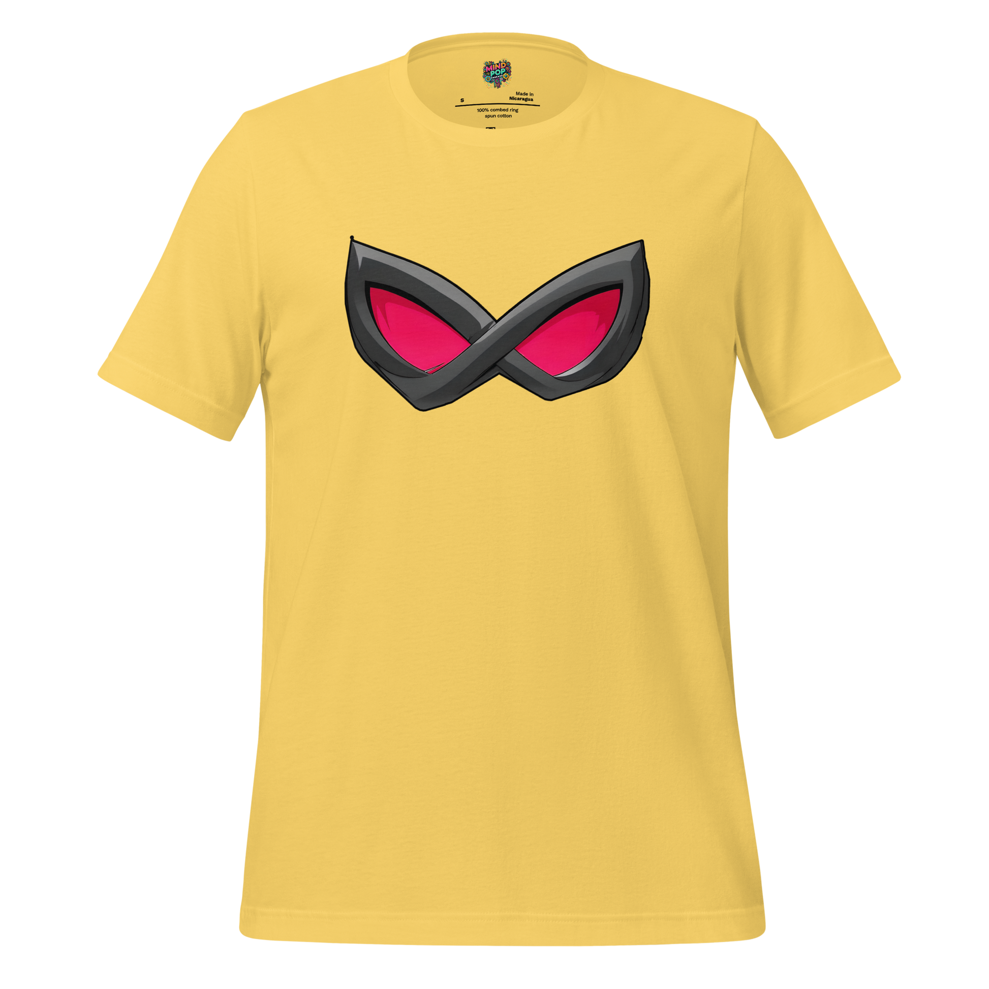 Superhero Mask Shirt Yellow