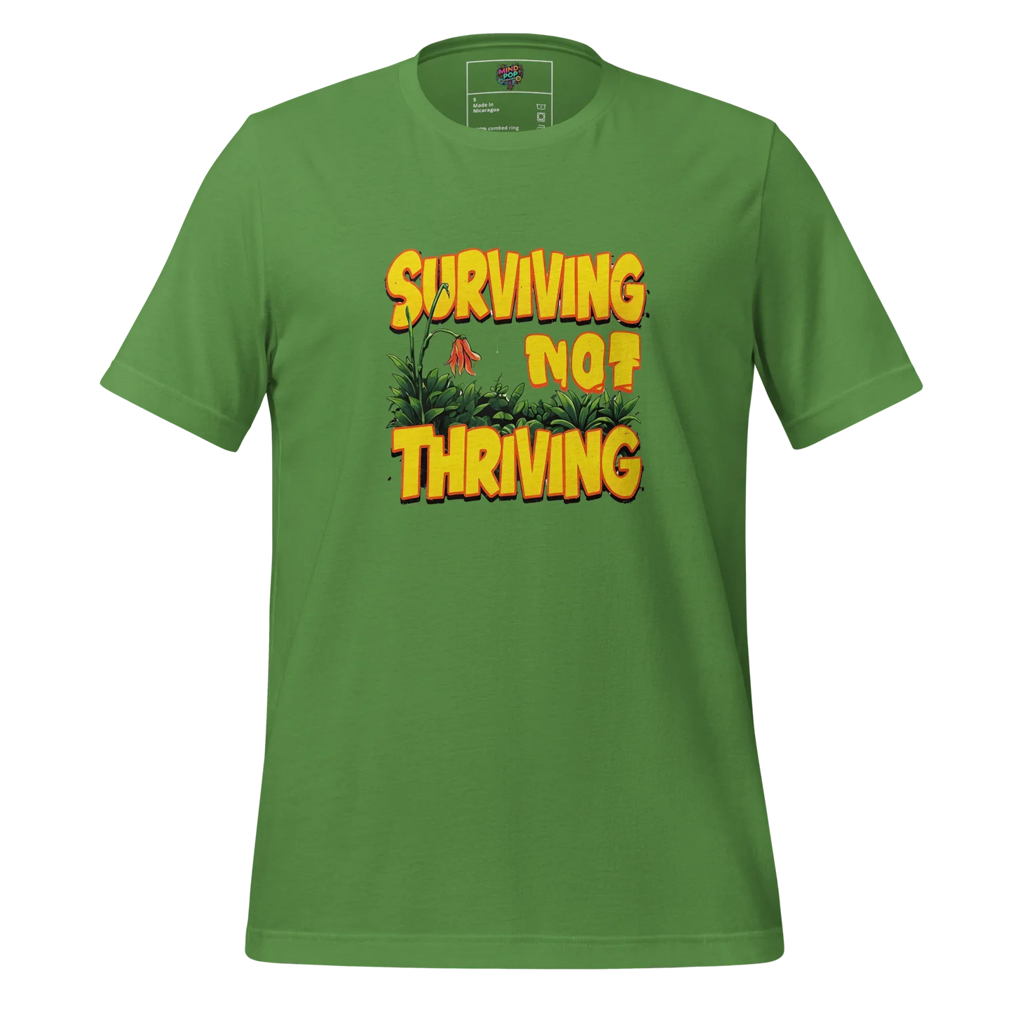 Surviving Not Thriving Shirt Leaf