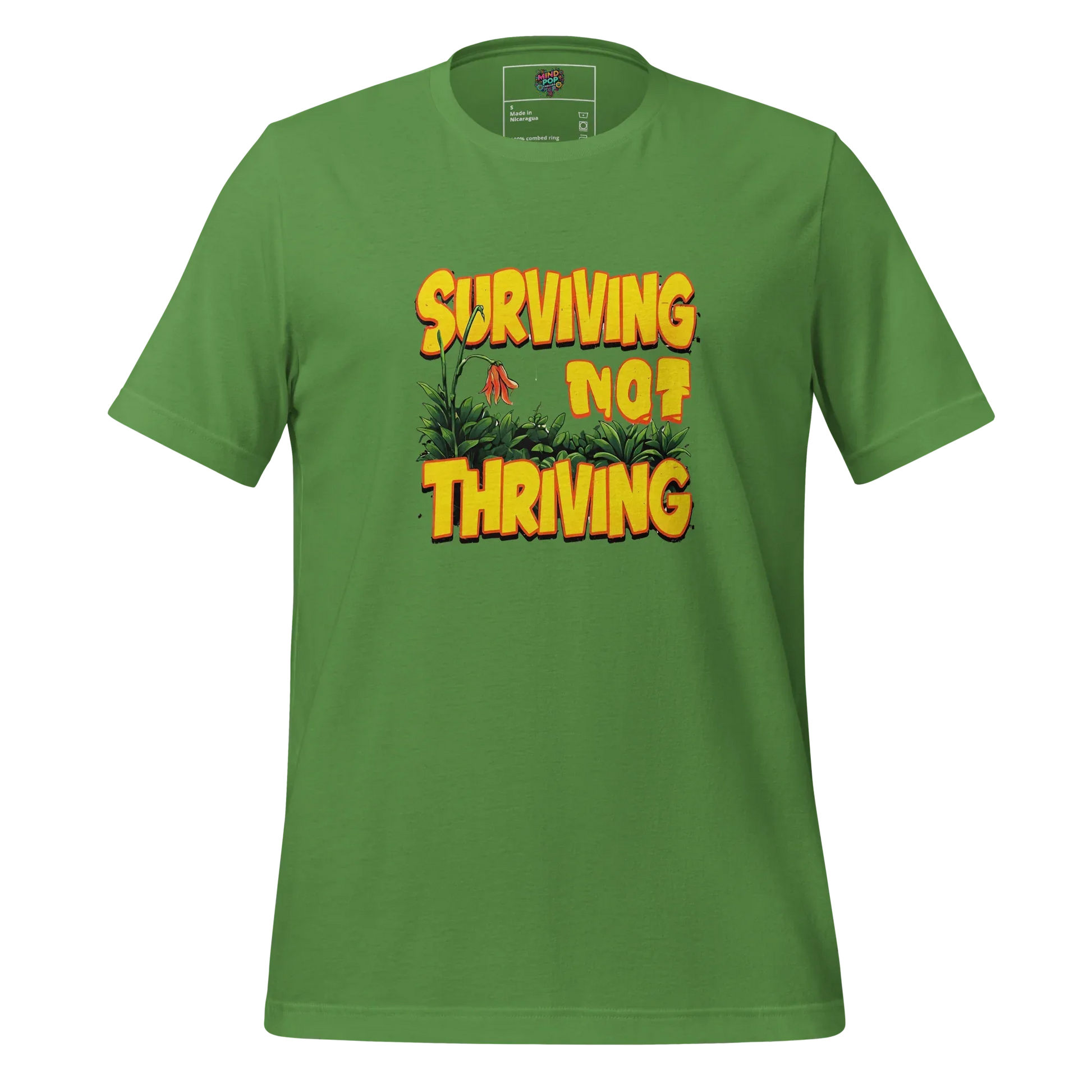 Surviving Not Thriving Shirt Leaf