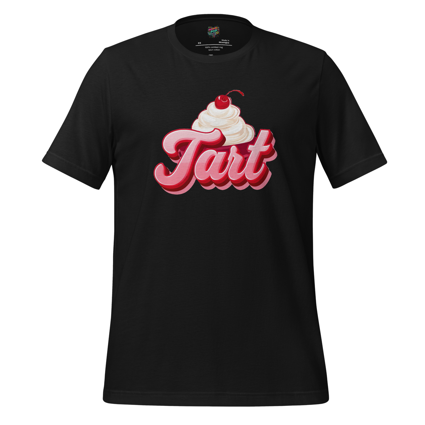 Tart Dessert Shirt Vintage Black