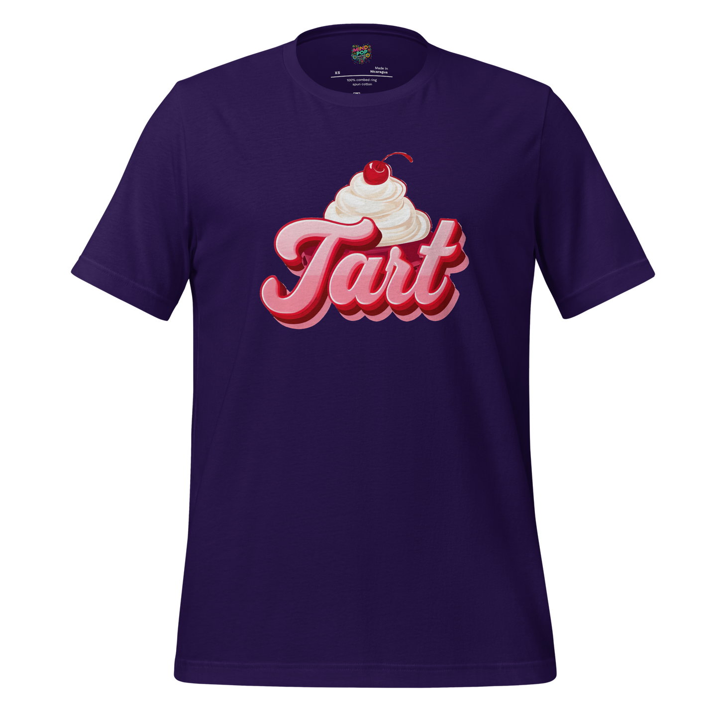 Tart Dessert Shirt Team Purple