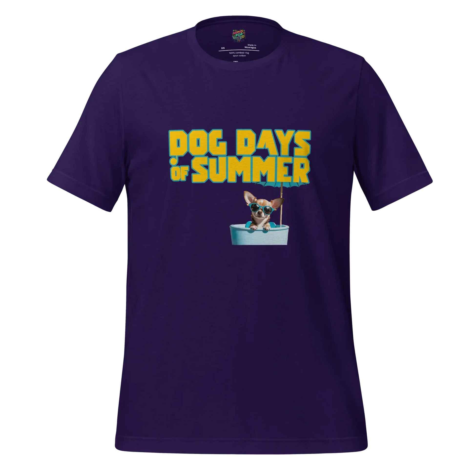 Teacup ChiChi Shirt Dog Days of Summer Team Purple