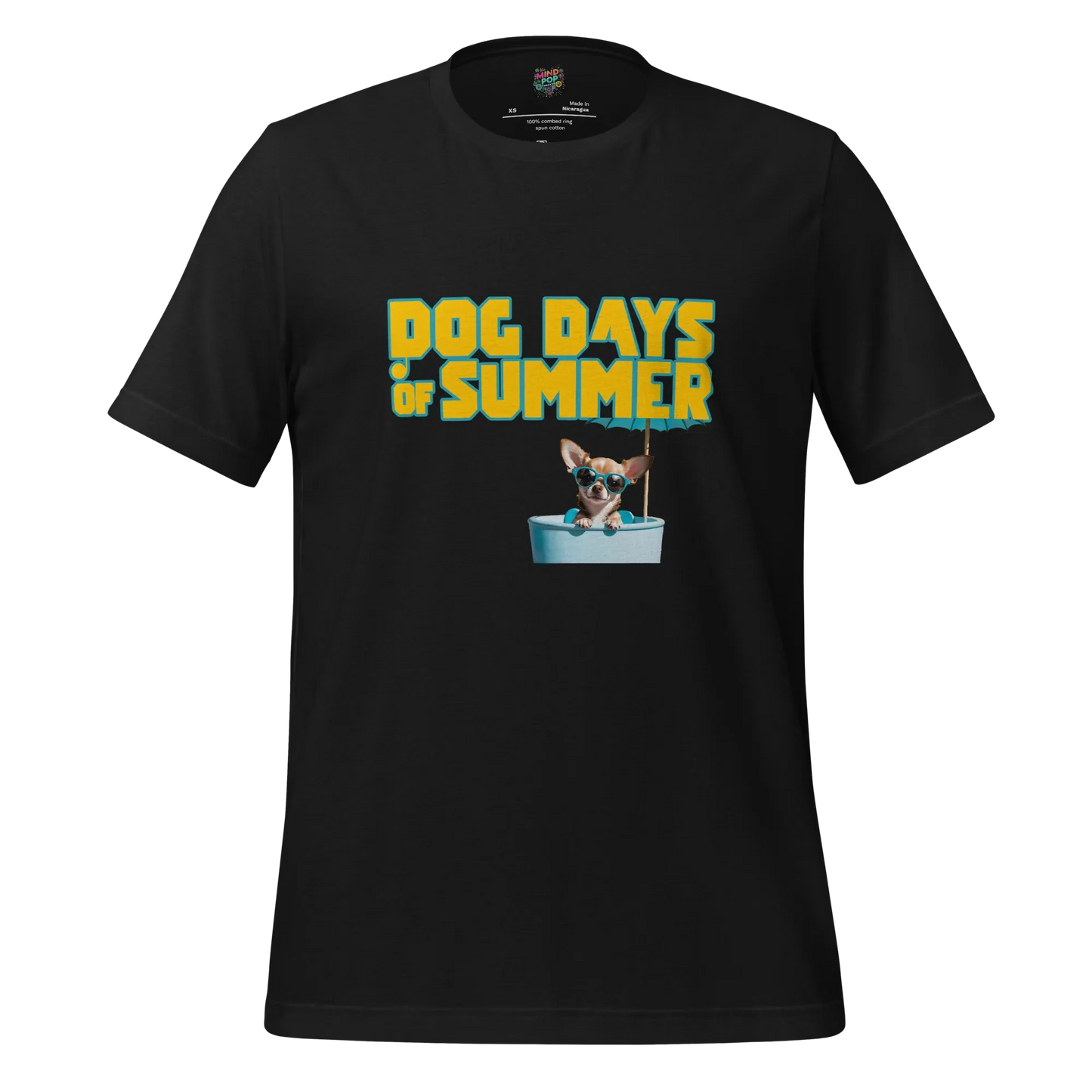 Teacup ChiChi Shirt Dog Days of Summer Vintage Black