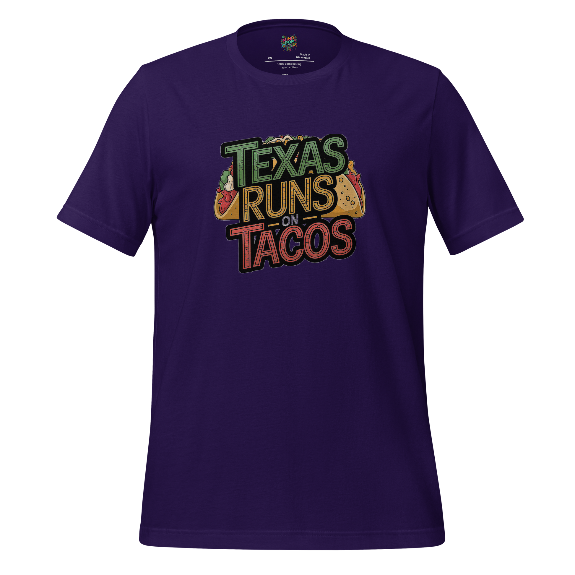 Texas Runs on Tacos Big Taco Team Purple