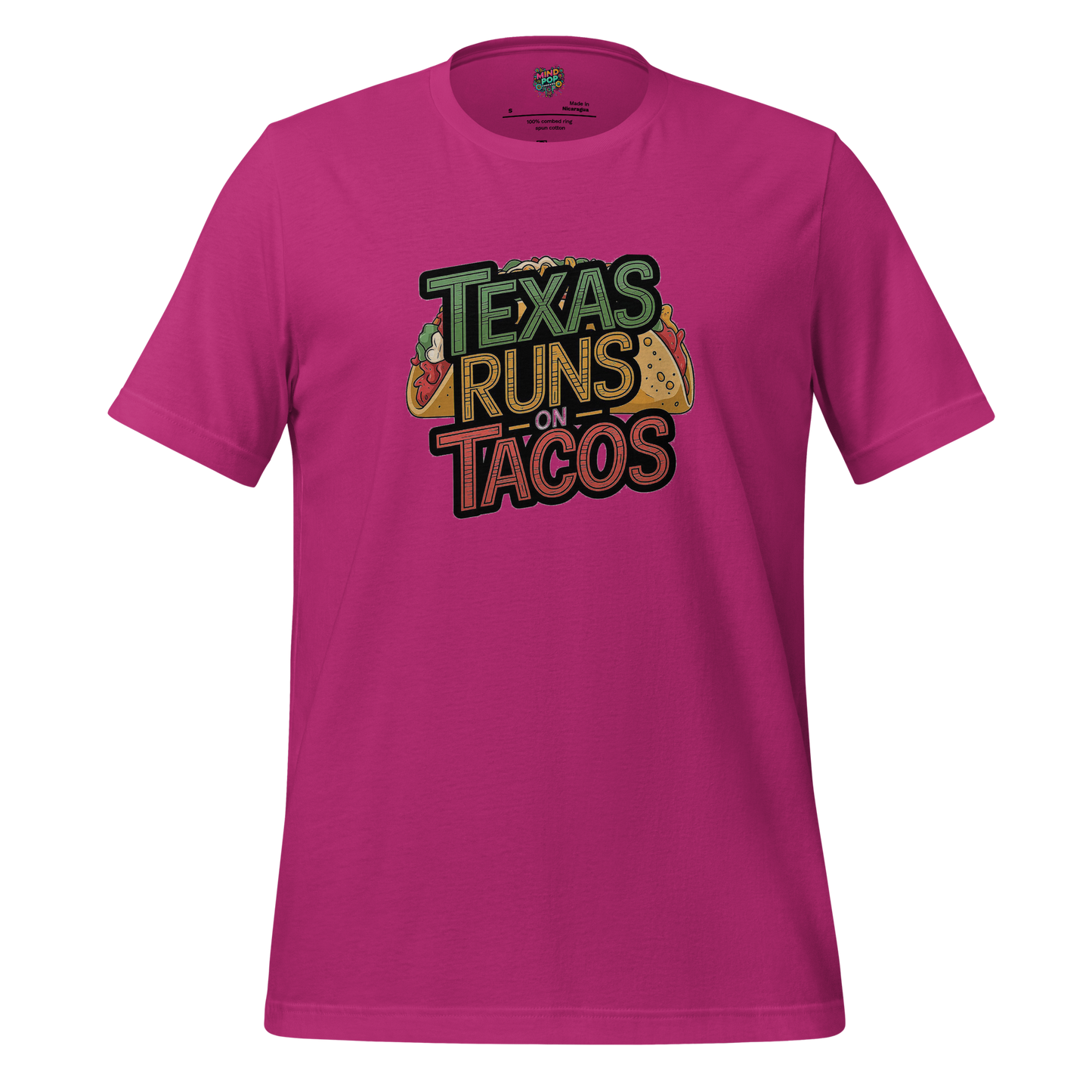 Texas Runs on Tacos Big Taco Berry