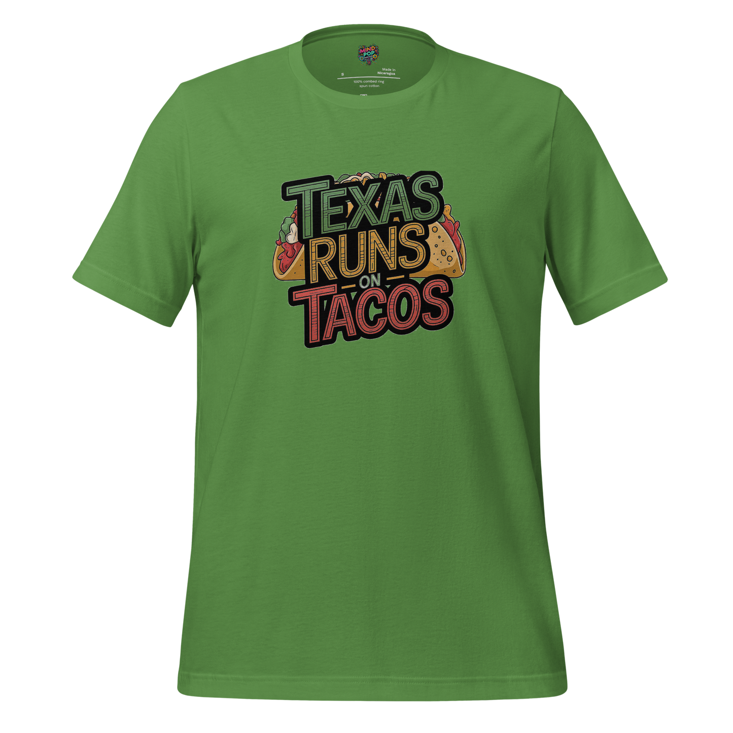 Texas Runs on Tacos Big Taco Leaf