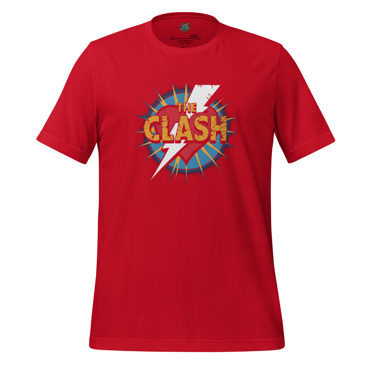 The Clash Shirt Red