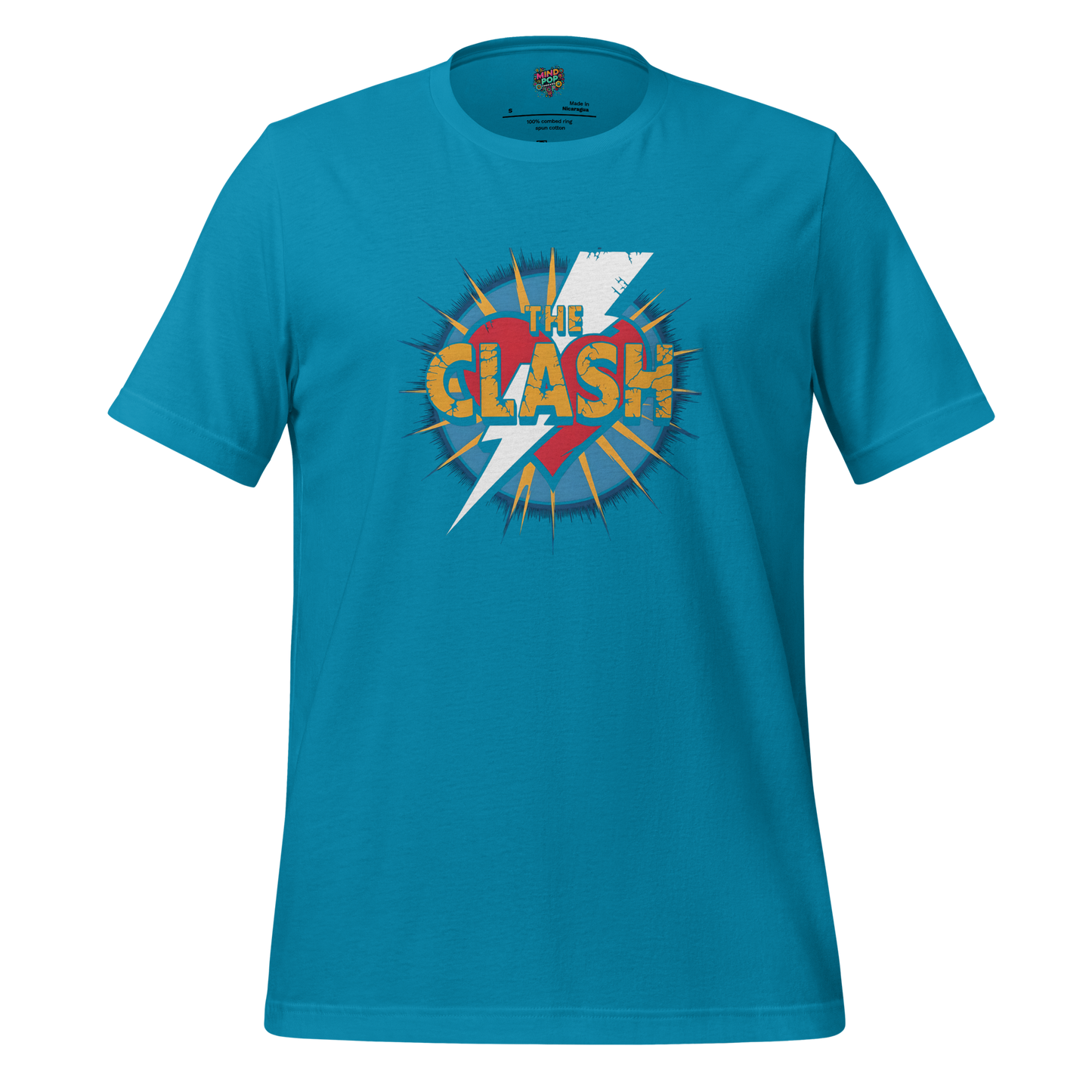 The Clash Shirt Aqua