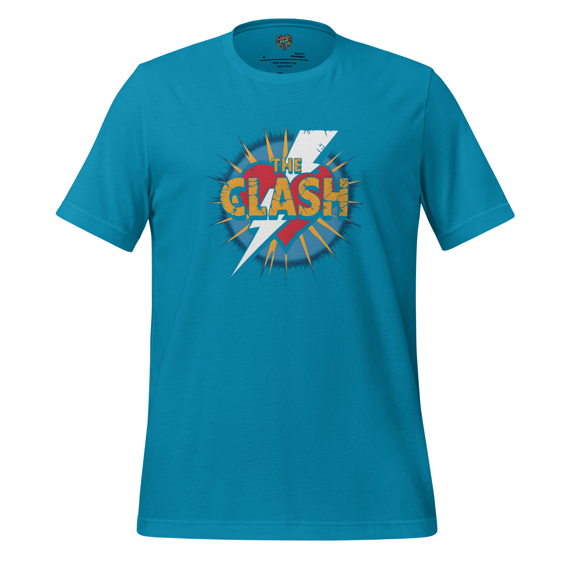 The Clash Shirt Aqua