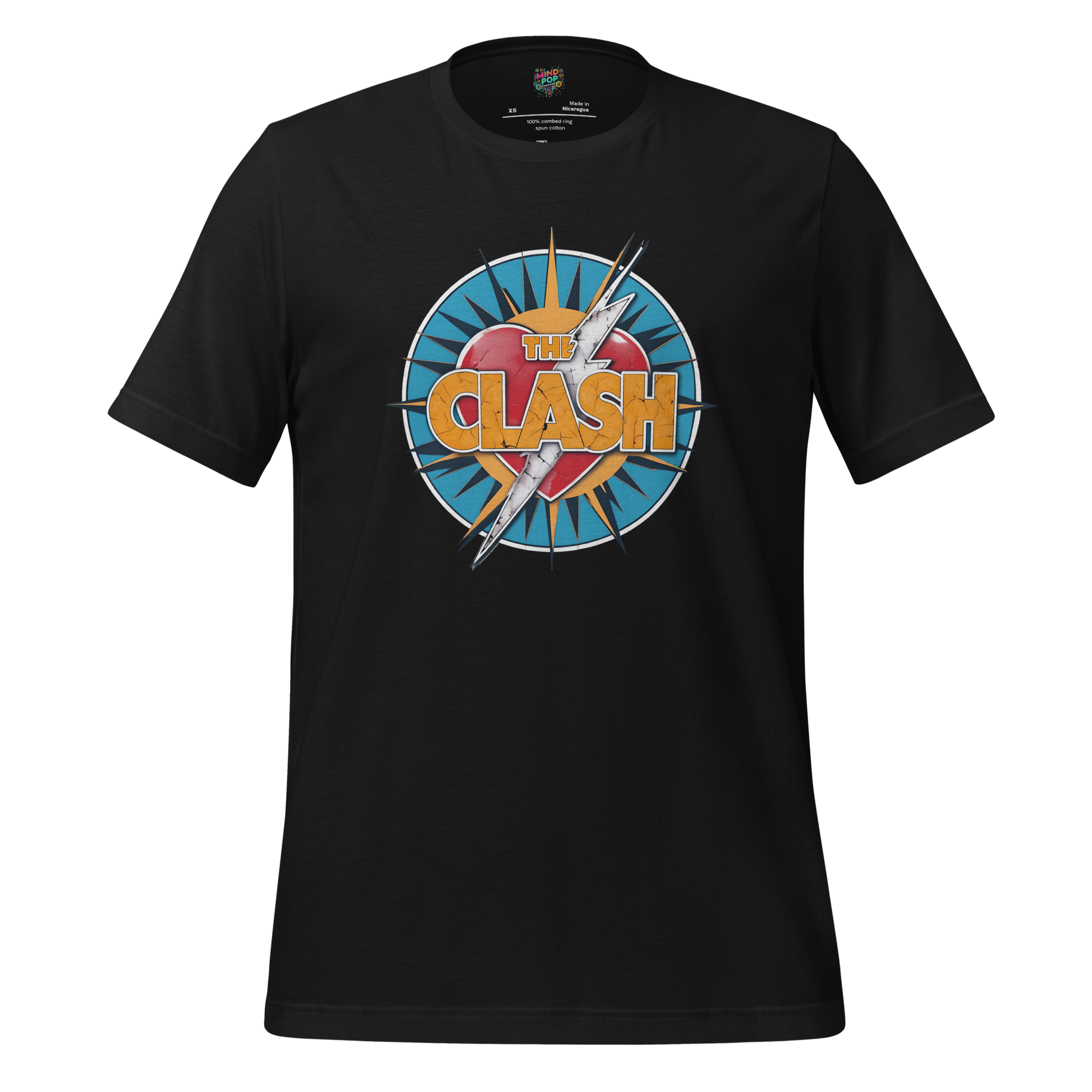 The Clash Shirt Vintage Black