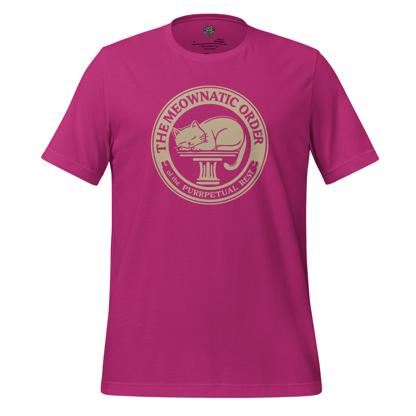 Meownatic Order Cat Cult Tee — Funny Occult Shirt