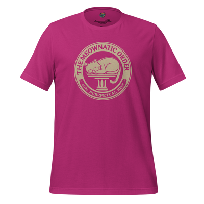 Meownatic Order Cat Cult Tee — Funny Occult Shirt