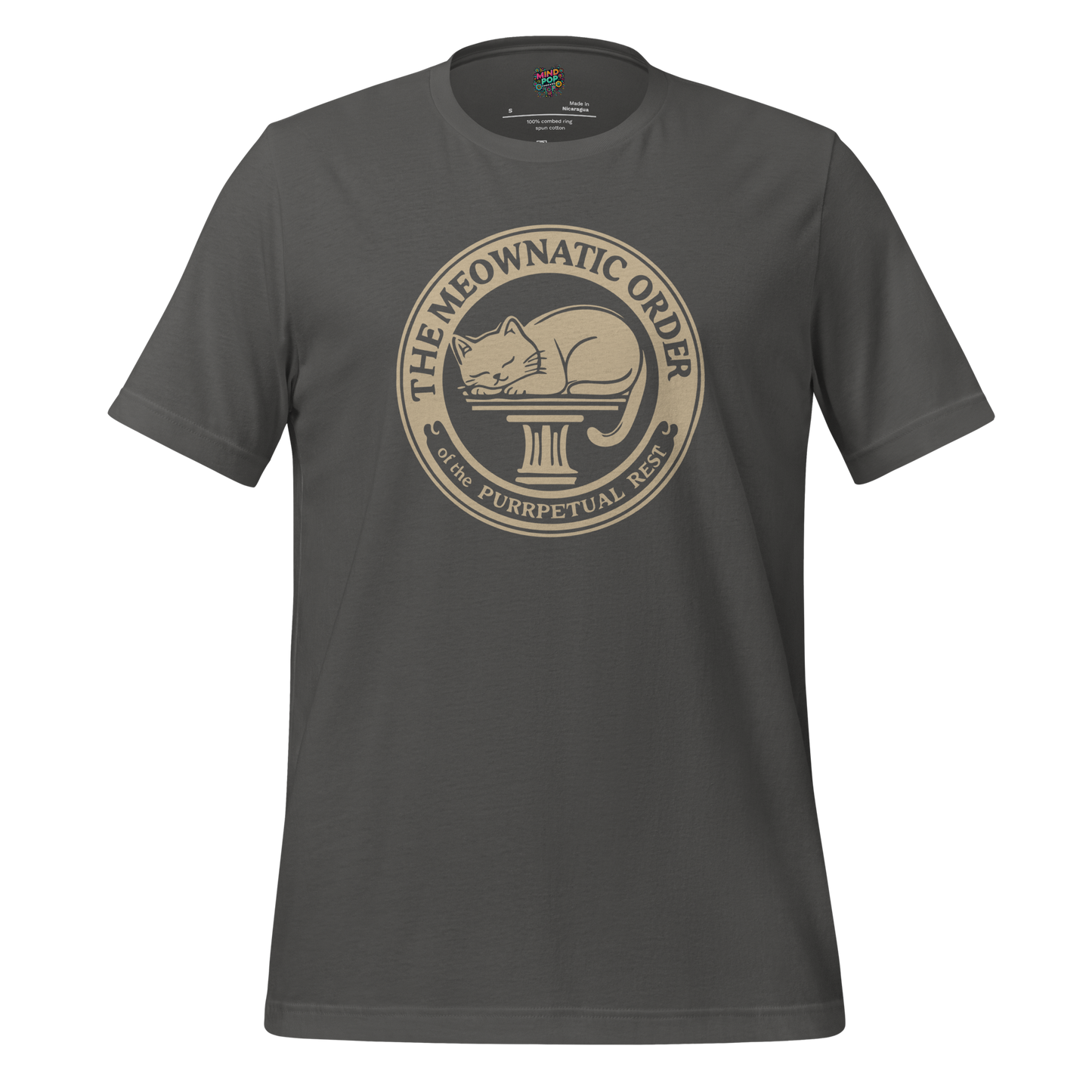 Meownatic Order Cat Cult Tee — Funny Occult Shirt