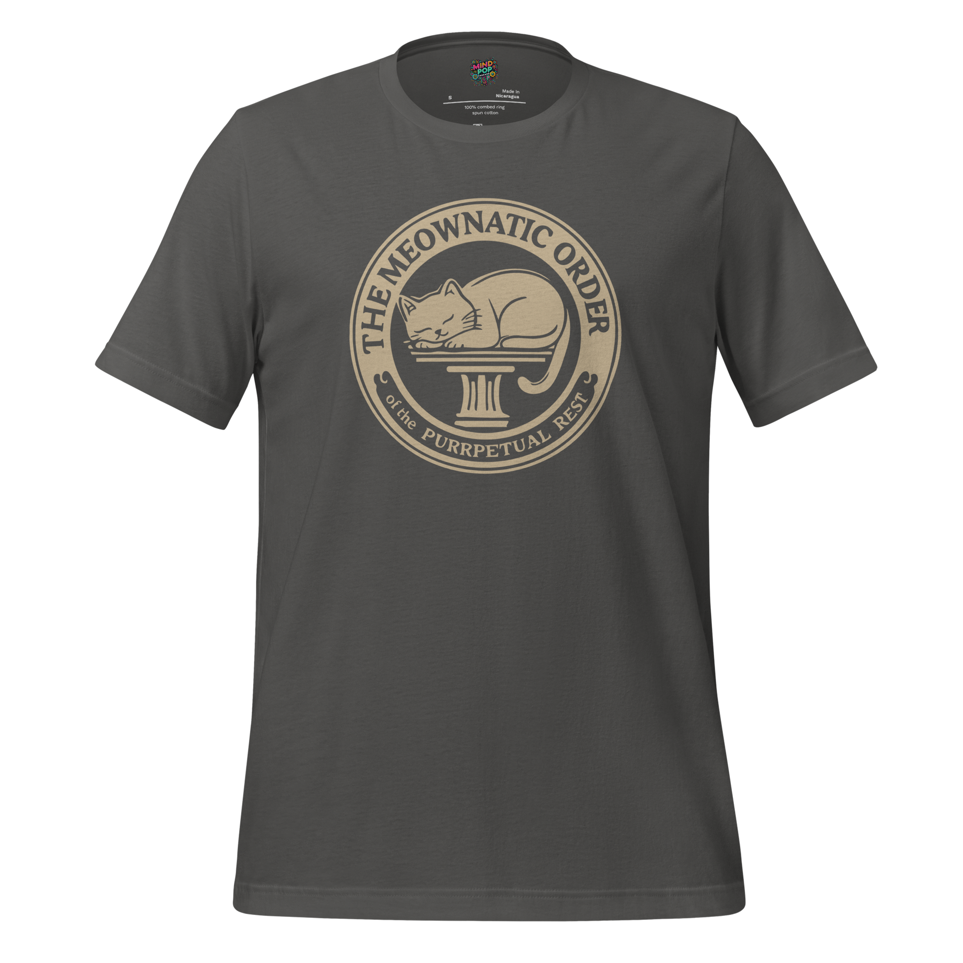 Meownatic Order Cat Cult Tee — Funny Occult Shirt