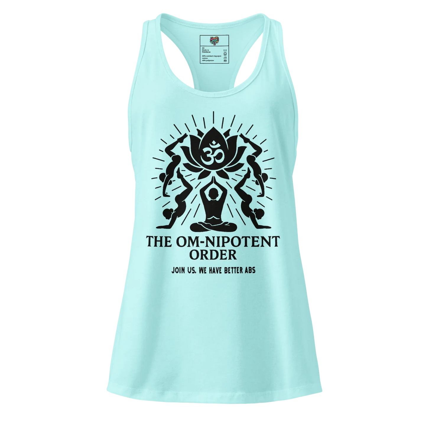 The Omnipotent Order fitted racerback tank top Cancun