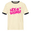 The Sex Booms Vintage Punk Band Ringer Shirt Natural Midnight Navy