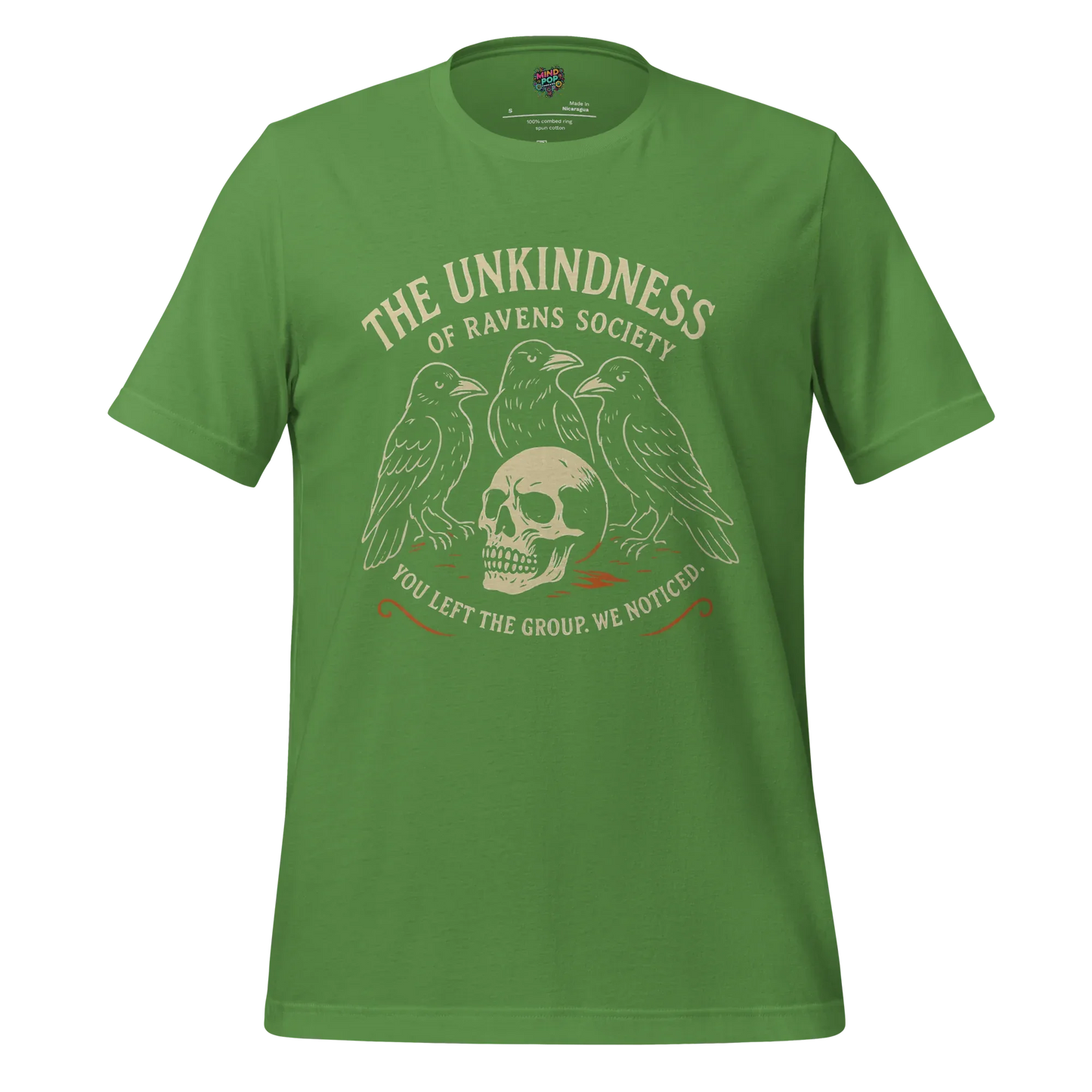 The Unkindness Raven Cult Shirt Leaf