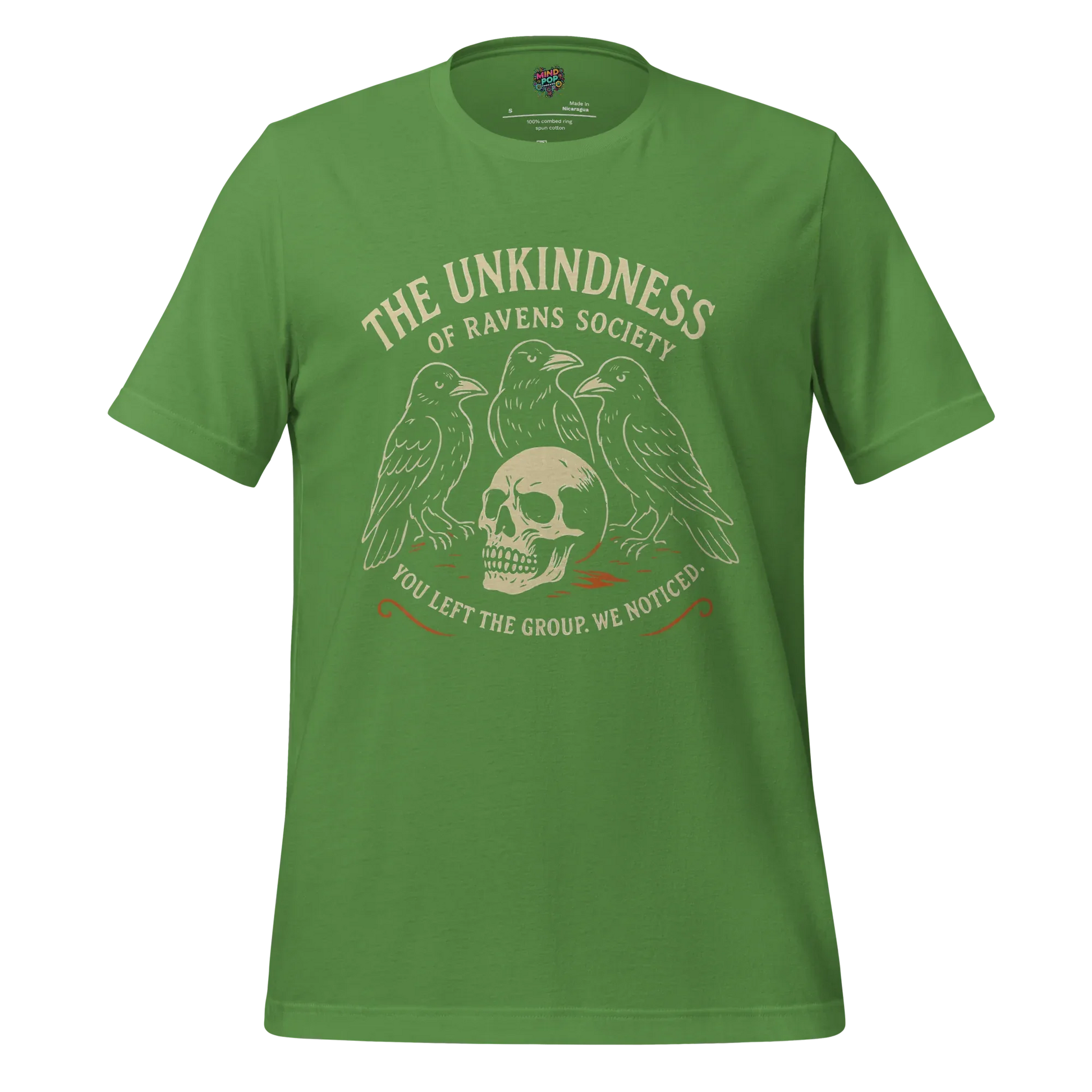 The Unkindness Raven Cult Shirt Leaf