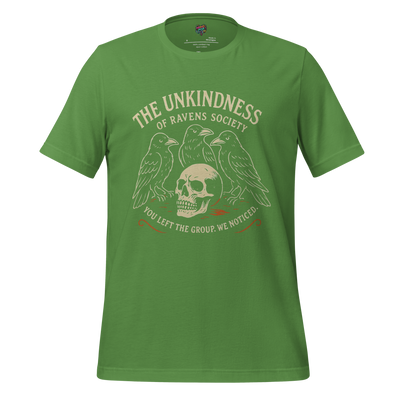 The Unkindness Raven Cult Shirt Leaf