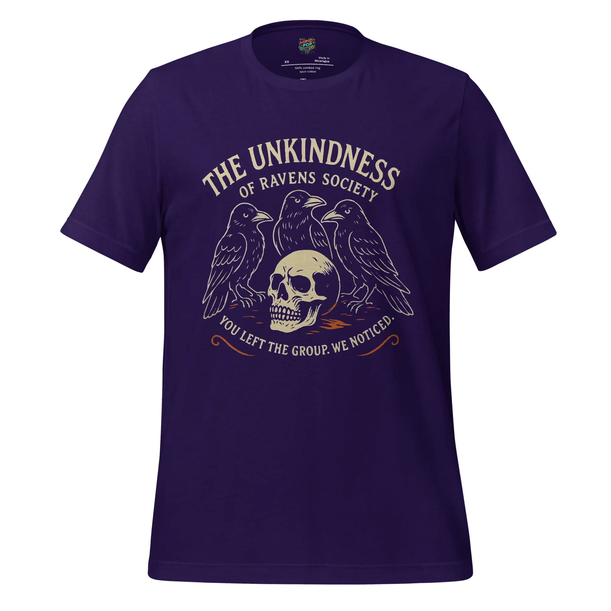 The Unkindness Raven Cult Shirt Team Purple