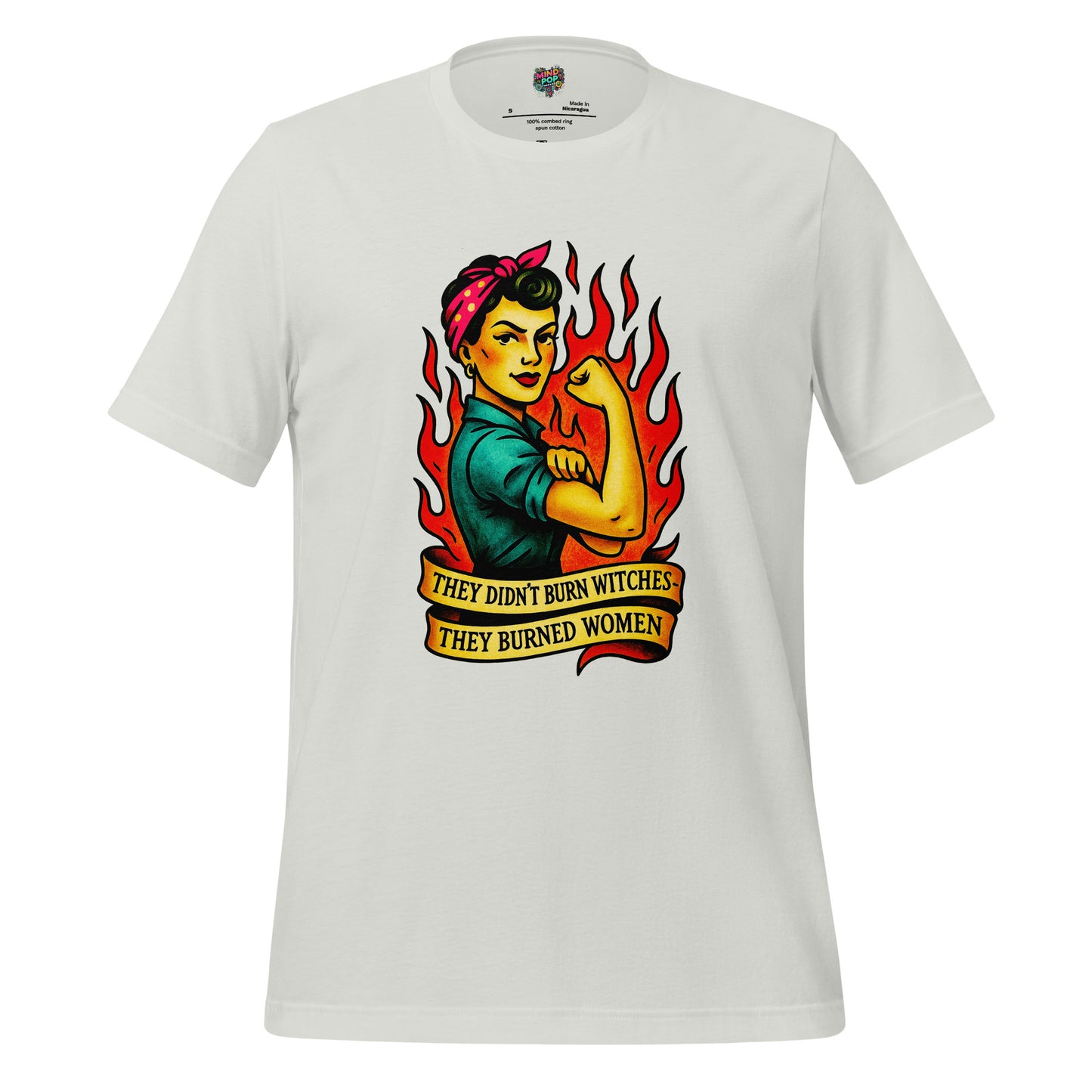 They Didn’t Burn Witches They Burned Women Silver