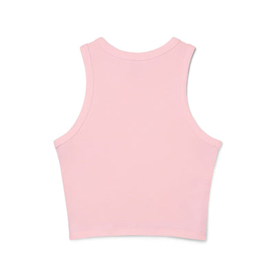 This is My Inside Voice Yoga & Pilates fitted Micro-rib Racer tank