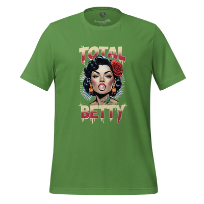 Total Betty – Chola Style Bubble Gum Babe Shirt Leaf