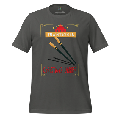 Traditional Christmas Dinner Shirt Asphalt
