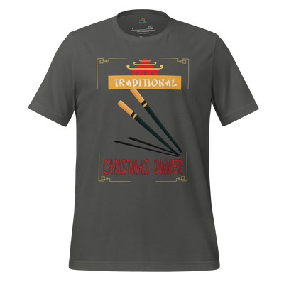Traditional Christmas Dinner Shirt Asphalt
