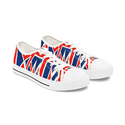 UK Punk Is Forever Women's Low Top White sole