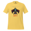 Unhinged Quirky Bat -ty Cotton Shirt for Halloween Weirdos Yellow