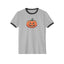 Vintage Punkin' Ringer T-Shirt Heather Grey Black