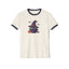 Vintage Witches Brew Ringer T-Shirt Natural Midnight Navy