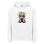 Voodoo Doll Pullover Cotton Hoodie White