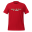 WarGames Movie Shall we play a game Shirt Red