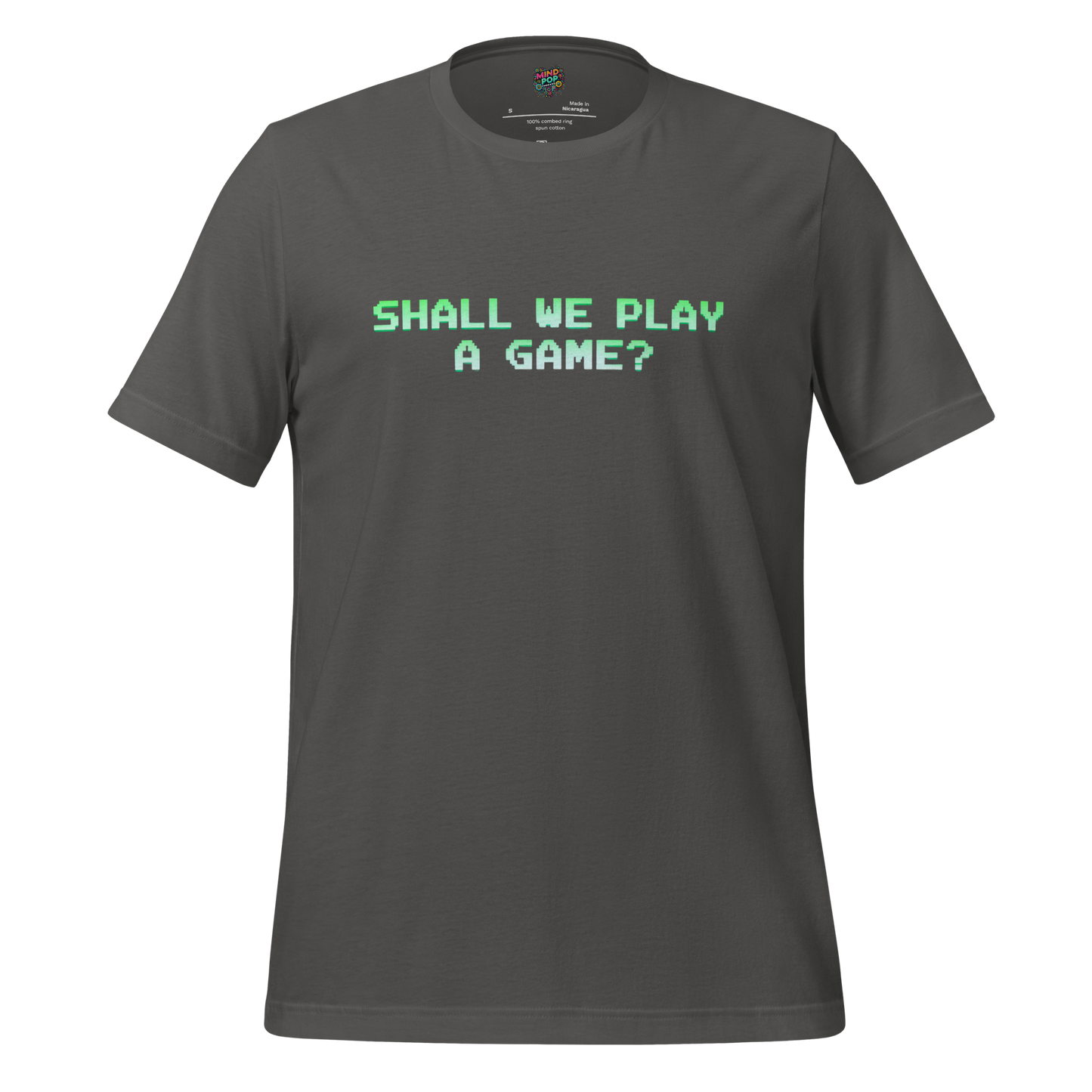 WarGames Movie Shall we play a game Shirt Asphalt